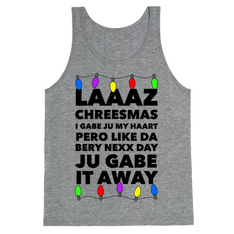 Last Christmas Funny Tank Top