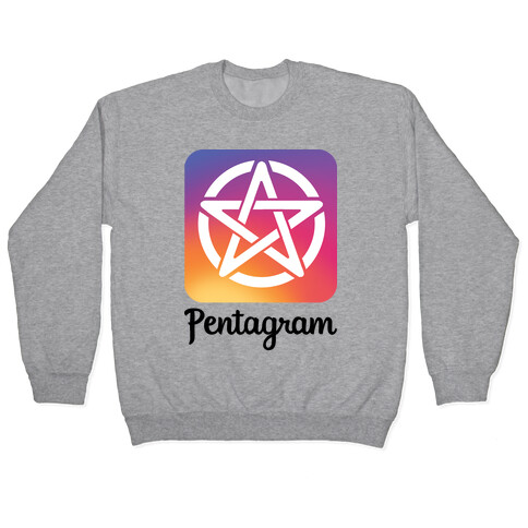 Pentagram Instagram Parody Pullover