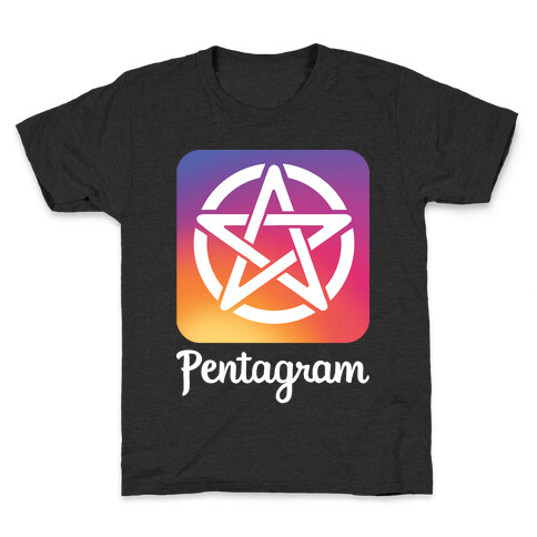 Pentagram Instagram Parody Kids T-Shirt