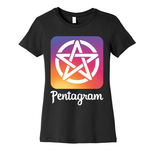 Pentagram Instagram Parody Womens T-Shirt