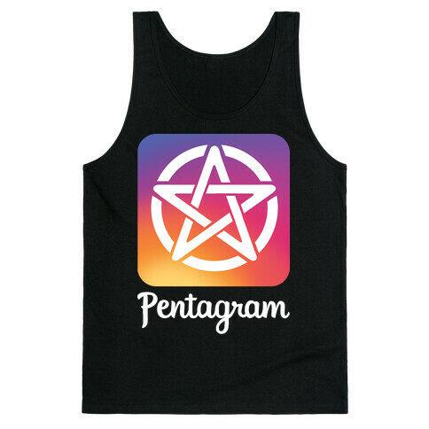 Pentagram Instagram Parody Tank Top