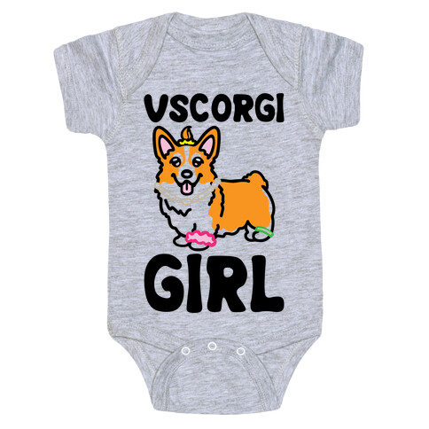 Vscogri Girl Parody Baby One-Piece