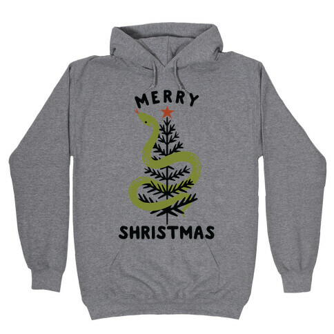 Merry Shristmas Hooded Sweatshirt