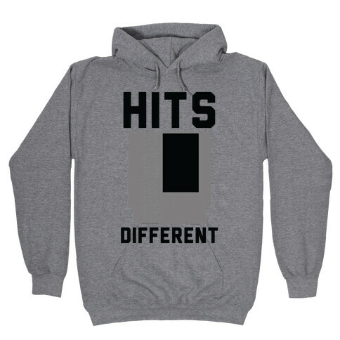 Hits Different Game Cartridge  Hooded Sweatshirt