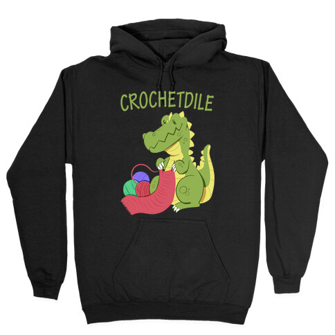 Crochetdile Hooded Sweatshirt