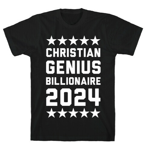 Christian Genius Billionaire 2024 T-Shirt