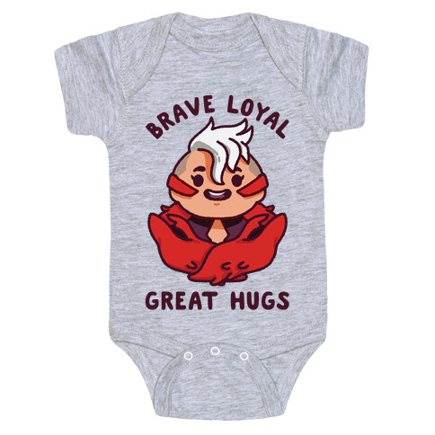 Brave Loyal Great Hugs Baby One-Piece