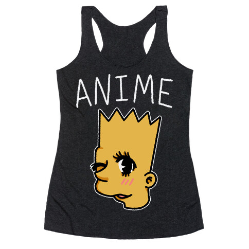 Anime Bort Parody Racerback Tank Top