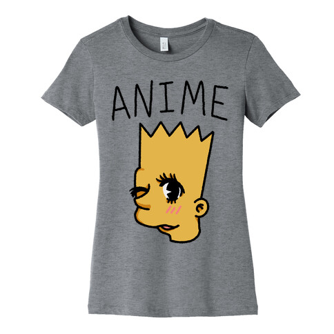 Anime Bort Parody Womens T-Shirt