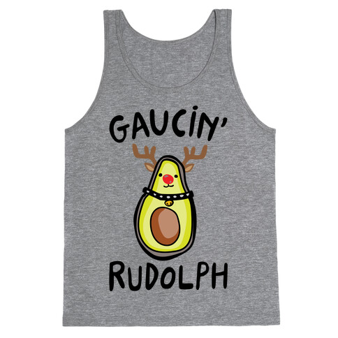 Guacin' Rudolph Parody Tank Top