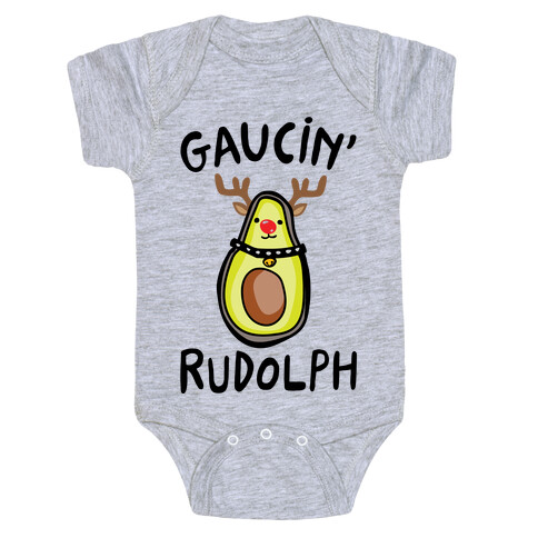 Guacin' Rudolph Parody Baby One-Piece