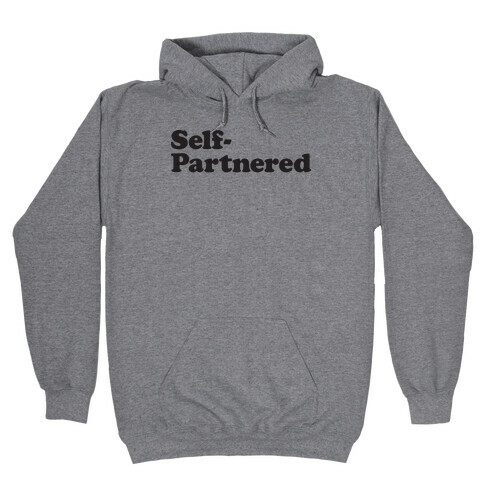 Self-Partnered Hooded Sweatshirt