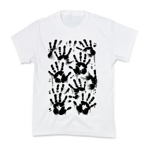 BT Handprints Pattern Kids T-Shirt