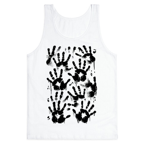 BT Handprints Pattern Tank Top