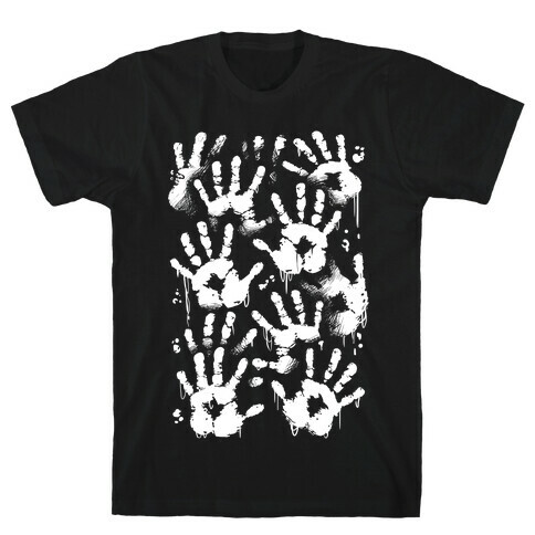 BT Handprints Pattern T-Shirt