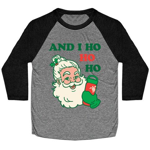 VSCO Santa Parody Baseball Tee