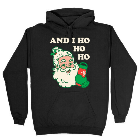 VSCO Santa Parody Hooded Sweatshirt