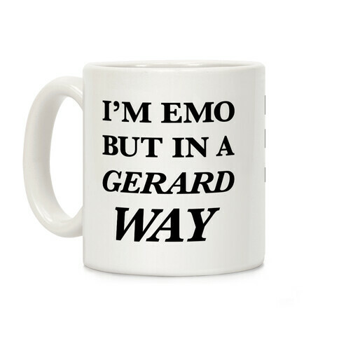 I'm Emo, But in a Gerard Way Coffee Mug