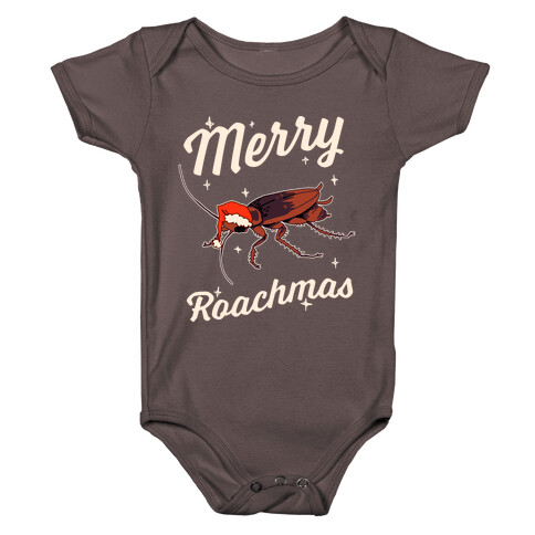Merry Roachmas Baby One-Piece