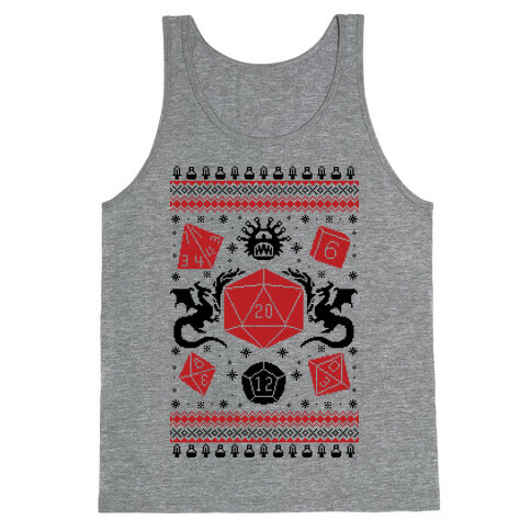 D&D Ugly Sweater Tank Top