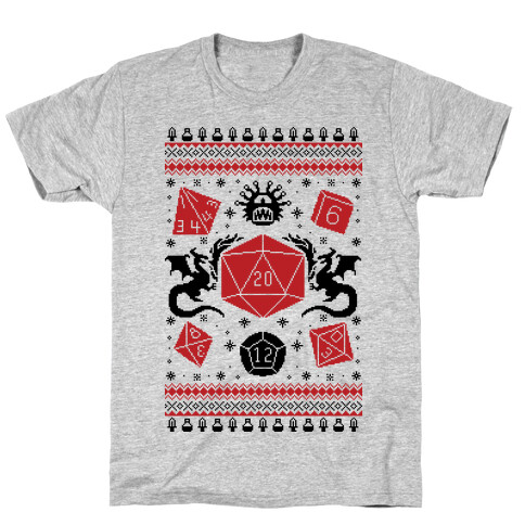 D&D Ugly Sweater T-Shirt