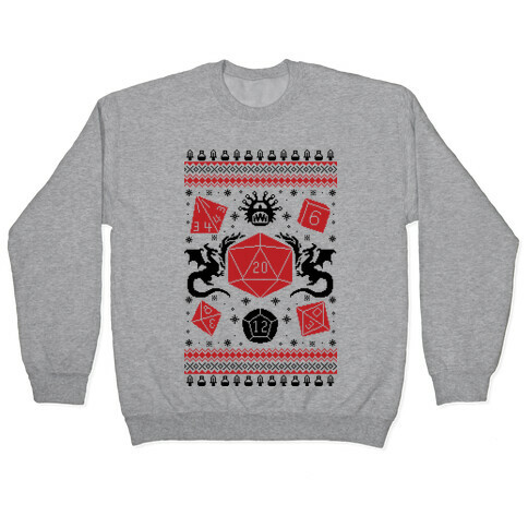 D&D Ugly Sweater Pullover