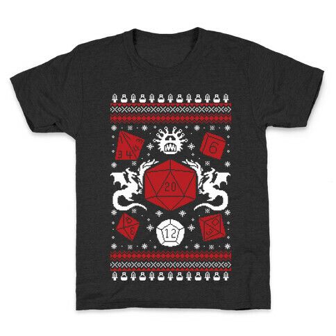 D&D Ugly Sweater Kids T-Shirt