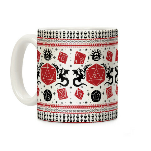 D&D Ugly Sweater Coffee Mug