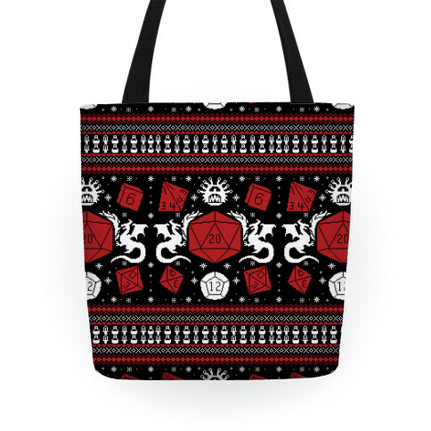 D&D Ugly Sweater Tote