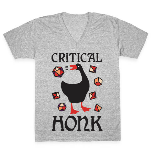 Critical Honk V-Neck Tee Shirt