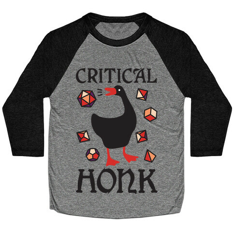 Critical Honk Baseball Tee