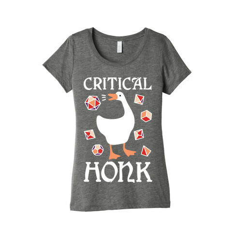 Critical Honk Womens T-Shirt