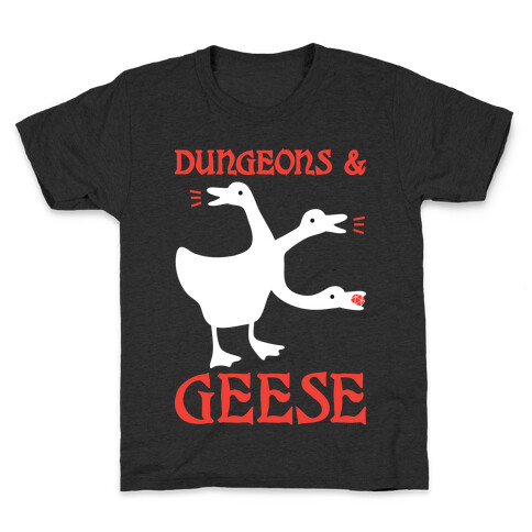 Dungeons & Geese Kids T-Shirt