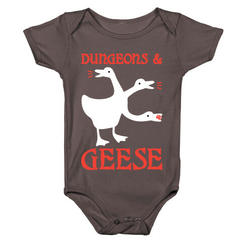 Dungeons & Geese Baby One-Piece