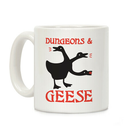 Dungeons & Geese Coffee Mug