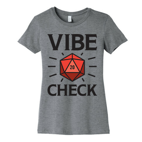 Vibe Check D20 Womens T-Shirt