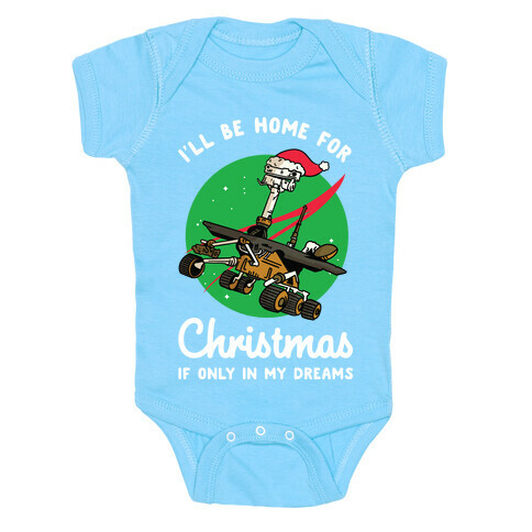 I'll Be Home For Christmas Oppy Baby One-Piece