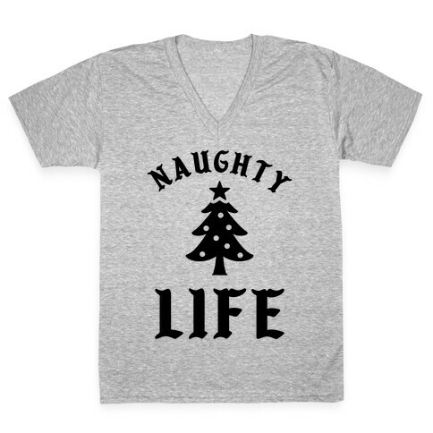 Naughty Life V-Neck Tee Shirt