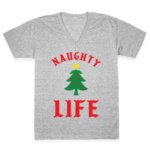 Naughty Life V-Neck Tee Shirt