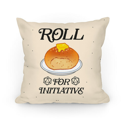 Roll for Initiative  Pillow