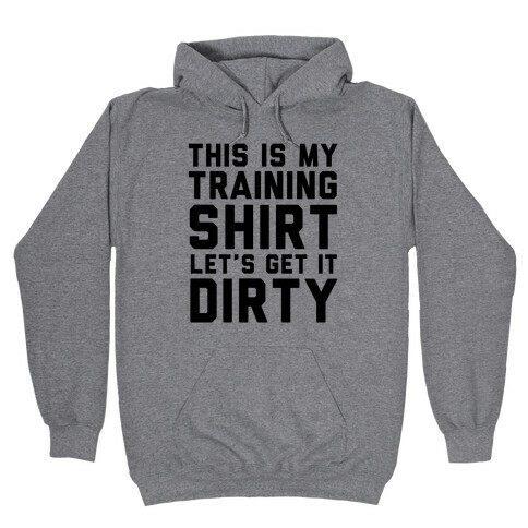 Training Shirt Hooded Sweatshirt