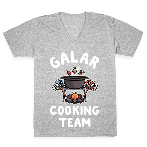 Galar Cooking Team V-Neck Tee Shirt