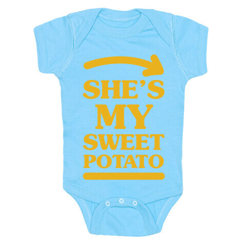 She's My Sweet Potato Baby One-Piece