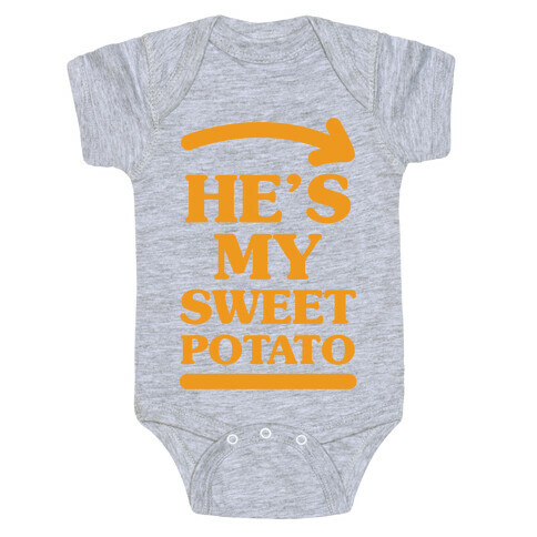 He's My Sweet Potato Baby One-Piece