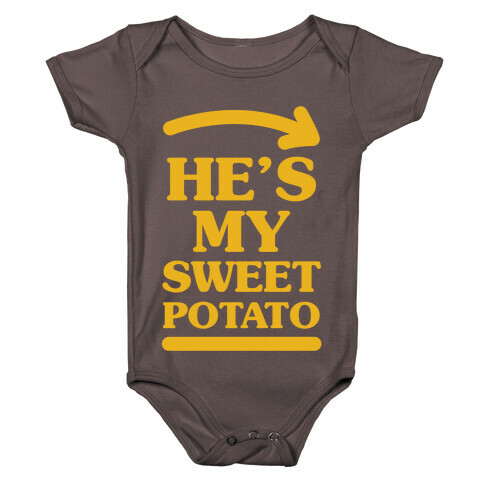 He's My Sweet Potato Baby One-Piece