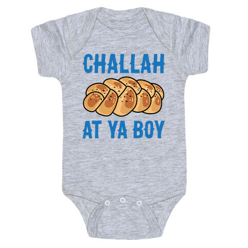 Challah At Ya Boy Baby One-Piece