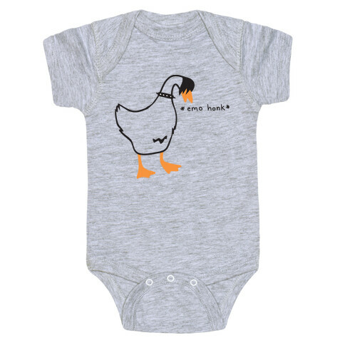 Emo Honk Goose Baby One-Piece