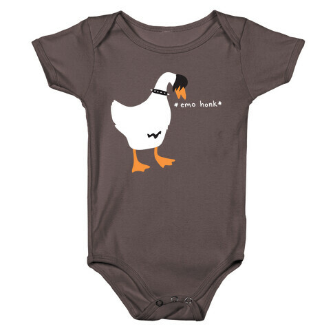 Emo Honk Goose Baby One-Piece