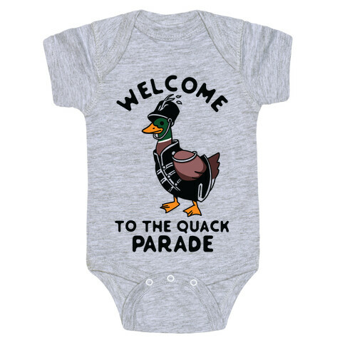 Welcome to the Quack Parade Baby One-Piece