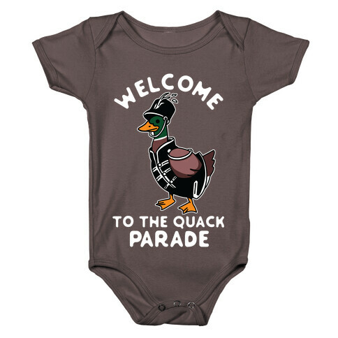 Welcome to the Quack Parade Baby One-Piece